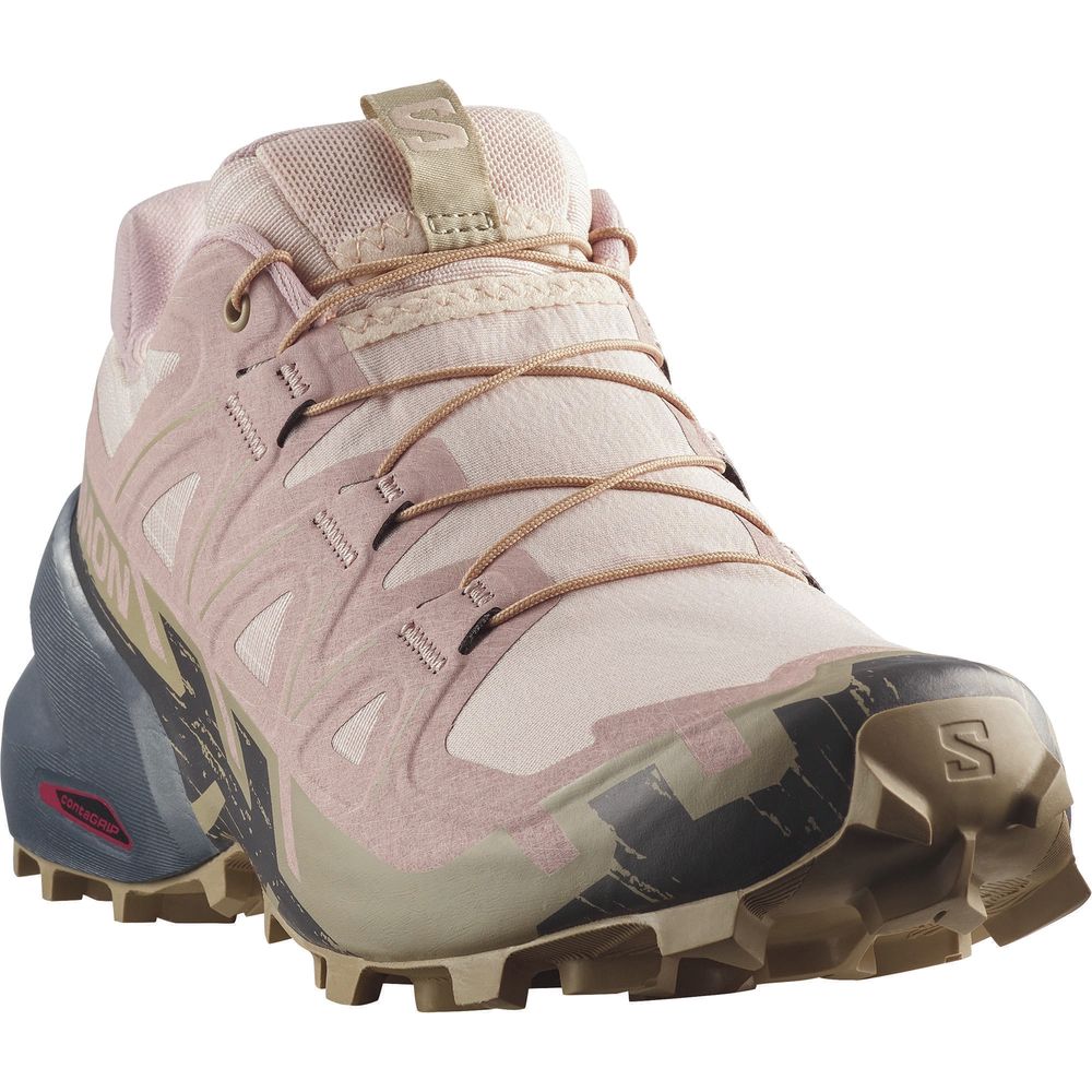 Salomon Shoes Speedcross 6 W Damen Trailrunningschuh tapioca/shadow gray/slate green Produktbild 1