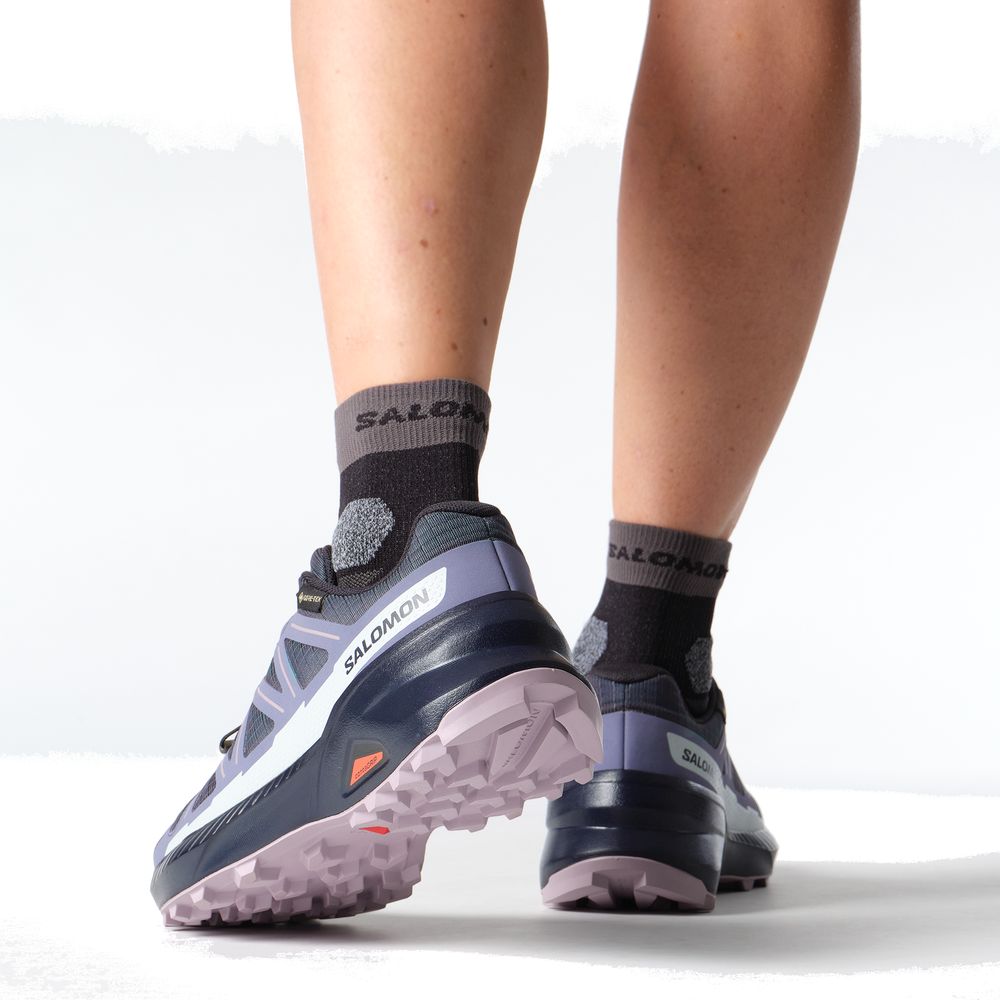 Salomon Shoes Speedcross Peak GTX W Damen Trailrunningschuh Blue Nights/Grisaille/Nirvana Produktbild 7