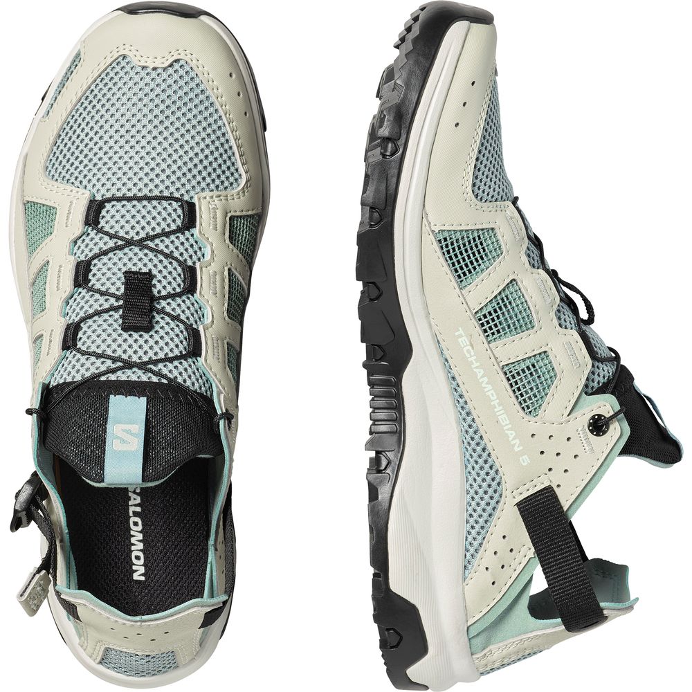 Salomon Shoes Techamphibian 5 Damen Wasserschuh green-milieu-sea-foam-clearly-aqua Produktbild 5