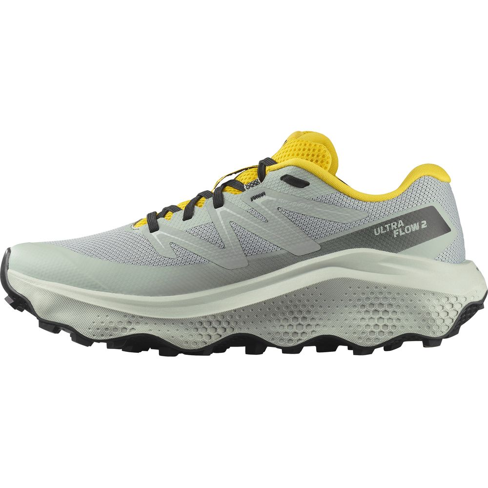 Salomon Shoes Ultra Flow 2 Herren Trailrunningschuh wrought iron metal incaberry Produktbild 3