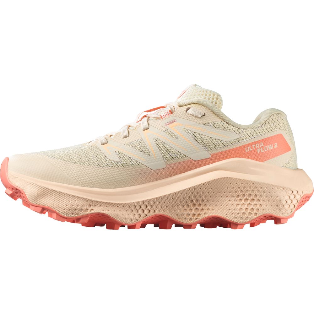 Salomon Shoes Ultra Flow 2 W almond milk tender peach fusion cor Produktbild 3