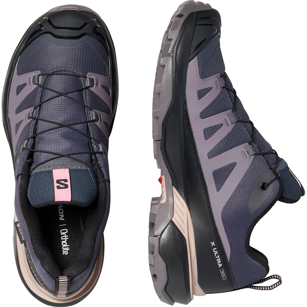 Salomon Shoes X Ultra 360 GTX Damen Wanderschuh nine-iron-excalibur-shadow-gray Produktbild 5