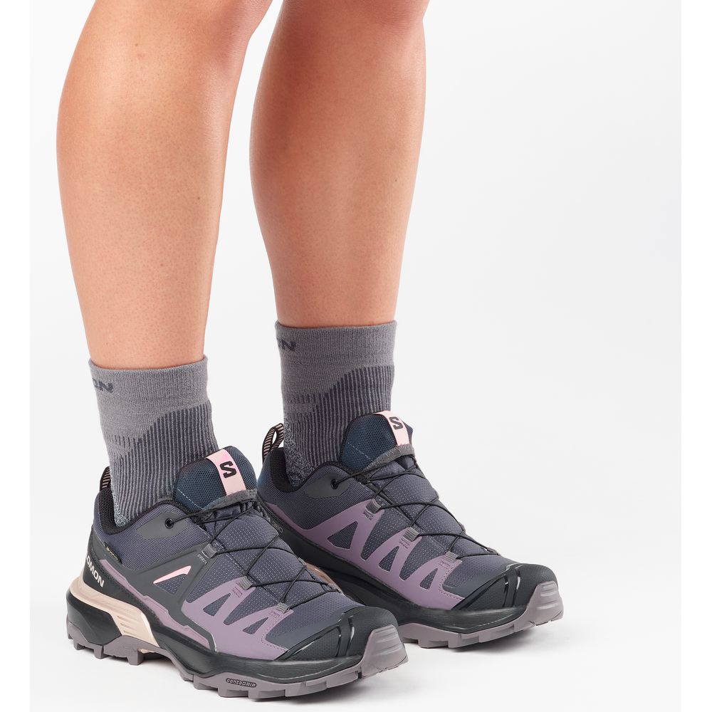 Salomon Shoes X Ultra 360 GTX Damen Wanderschuh nine-iron-excalibur-shadow-gray Produktbild 6