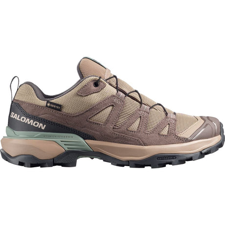 Salomon Shoes X Ultra 360 Ltr GTX Damen Wanderschuh desert-tan-iron-green-milieu Produktbild 0