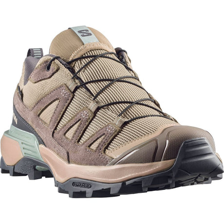 Salomon Shoes X Ultra 360 Ltr GTX Damen Wanderschuh desert-tan-iron-green-milieu Produktbild 1
