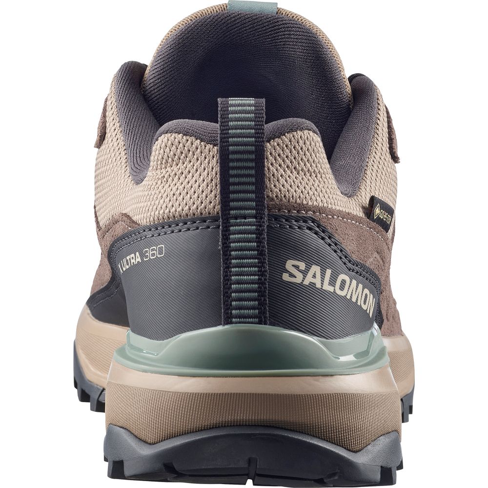 Salomon Shoes X Ultra 360 Ltr GTX Damen Wanderschuh desert-tan-iron-green-milieu Produktbild 2
