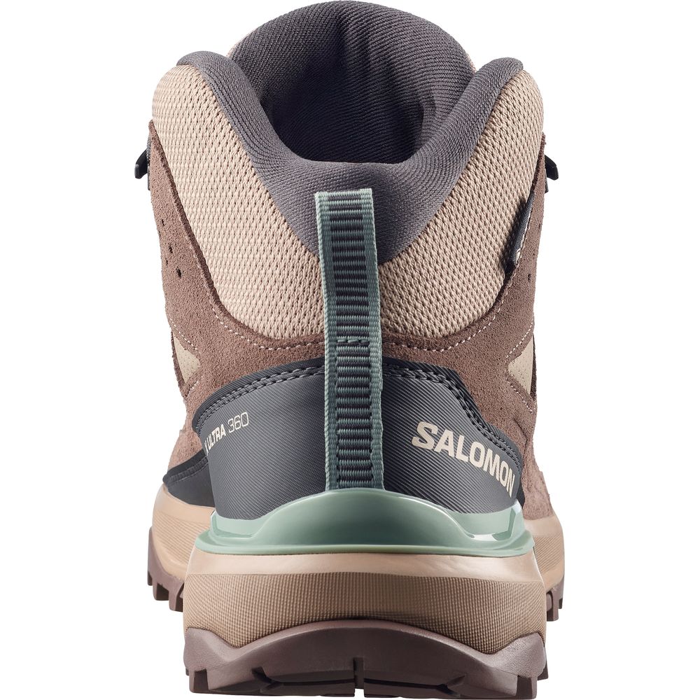 Salomon Shoes X Ultra 360 Ltr Mid GTX Damen Wanderschuh desert-tan-iron-green-milieu Produktbild 2
