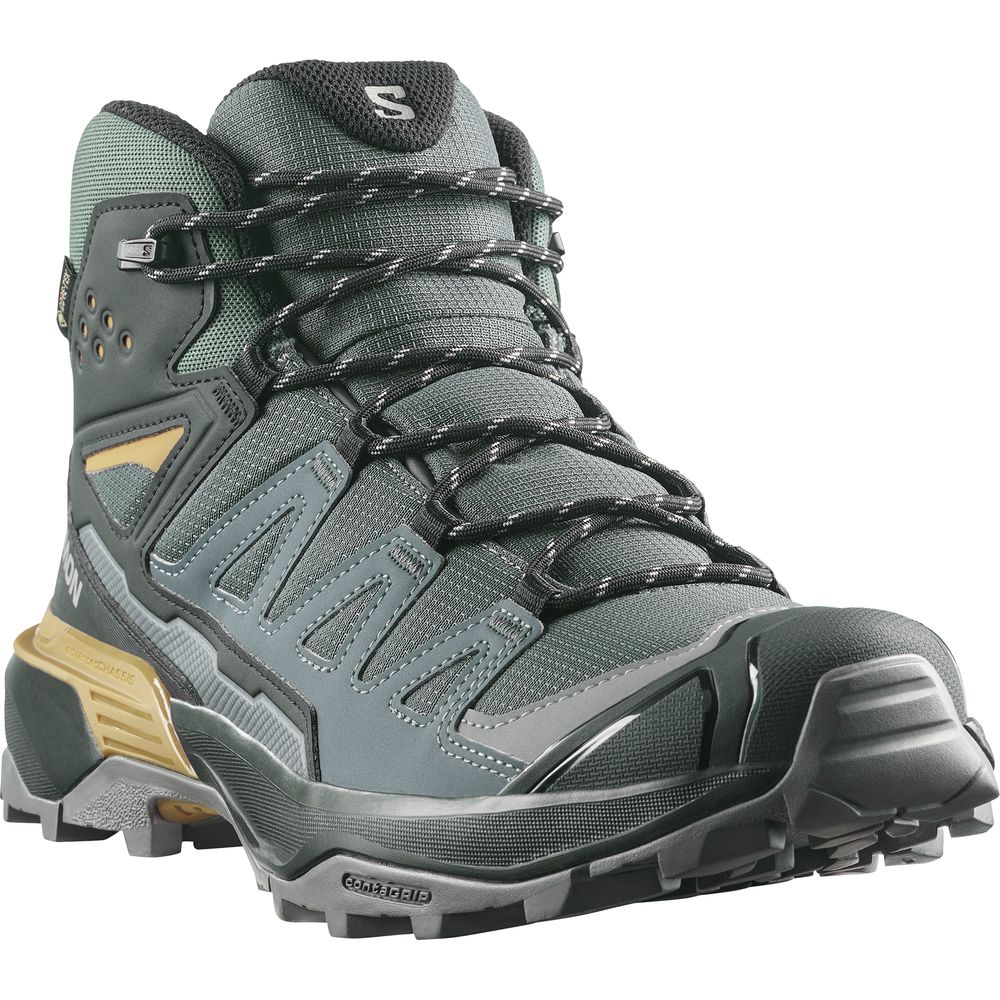 Salomon Shoes X Ultra 360 Mid GTX Herren Wanderschuh urban-chic-black-plantation Produktbild 1