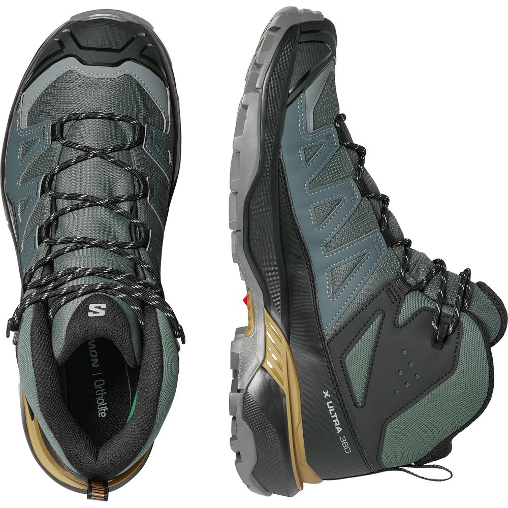 Salomon Shoes X Ultra 360 Mid GTX Herren Wanderschuh urban-chic-black-plantation Produktbild 5
