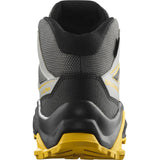 Salomon Shoes X Ultra Mid GTX J Kinder Wanderschuh castlerock black spicy mustard Produktbild 3