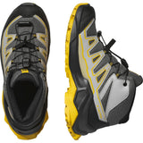 Salomon Shoes X Ultra Mid GTX J Kinder Wanderschuh castlerock black spicy mustard Produktbild 5