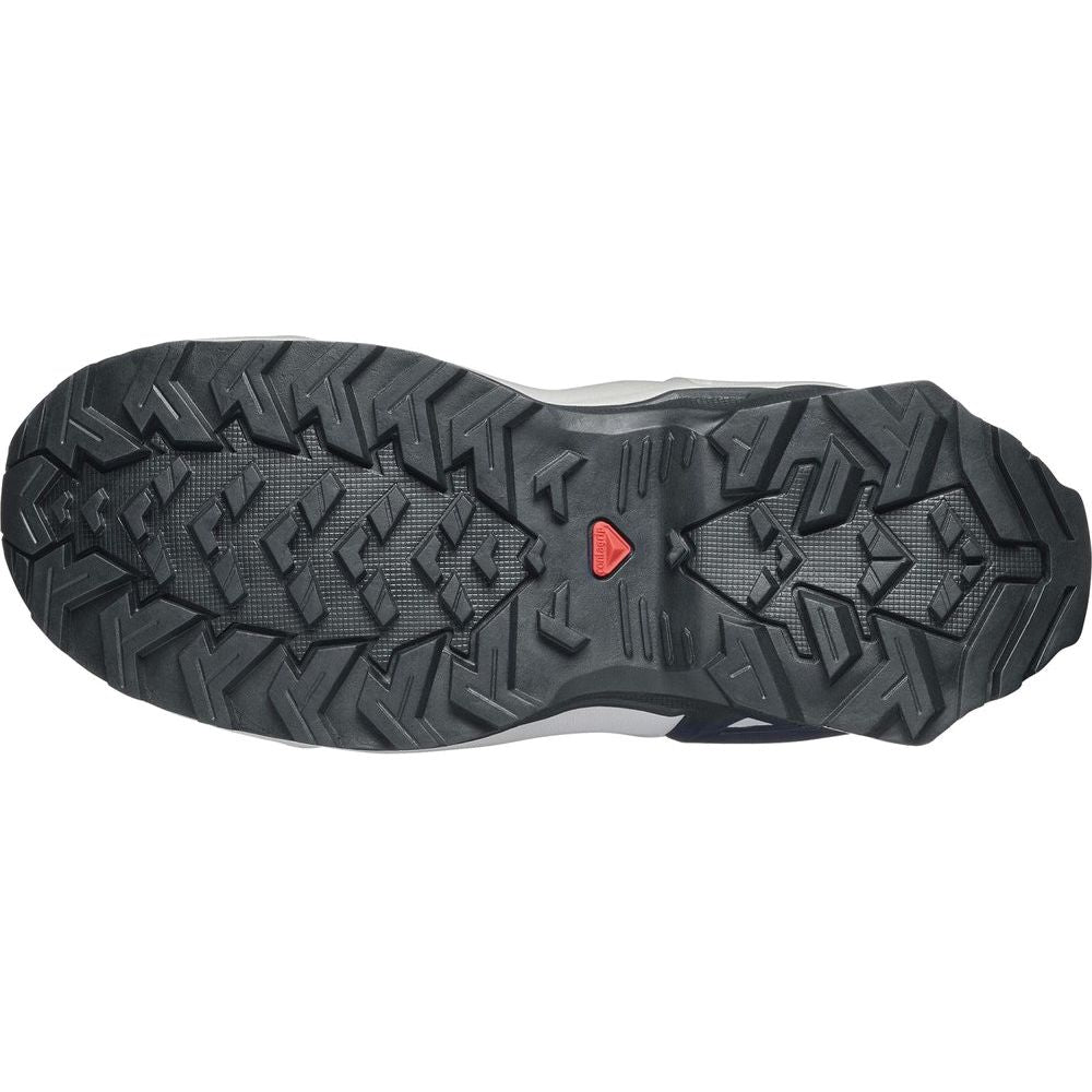 Salomon Shoes X Ultra Mid GTX J Kinder Wanderschuh Grisaille/Spellbound/Butterfly Produktbild 1