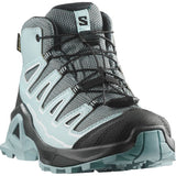 Salomon Shoes X Ultra Mid GTX J Kinder Wanderschuh turbulence black tourmaline Produktbild 2