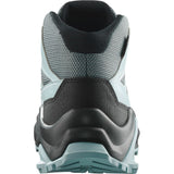 Salomon Shoes X Ultra Mid GTX J Kinder Wanderschuh turbulence black tourmaline Produktbild 3