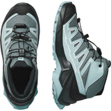 Salomon Shoes X Ultra Mid GTX J Kinder Wanderschuh turbulence black tourmaline Produktbild 5