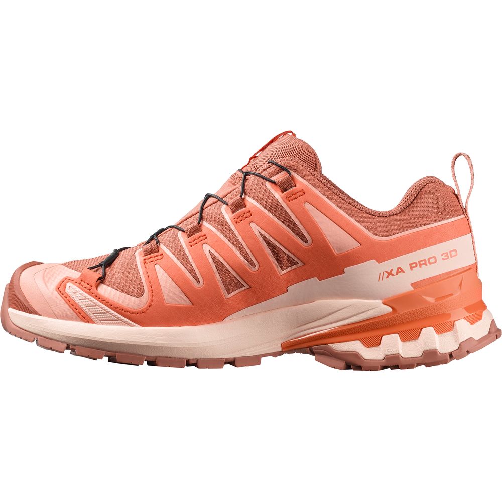 Salomon Shoes XA Pro 3D V9 GTX Damen Trailrunningschuh pecan-brown-nectarine-almond-cream Produktbild 4