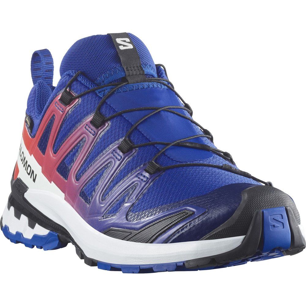 Salomon Shoes XA Pro 3D V9 GTX Equipe Herren Trailrunningschuh Surf W/fir surf-the-web-fiery-red-white Produktbild 4