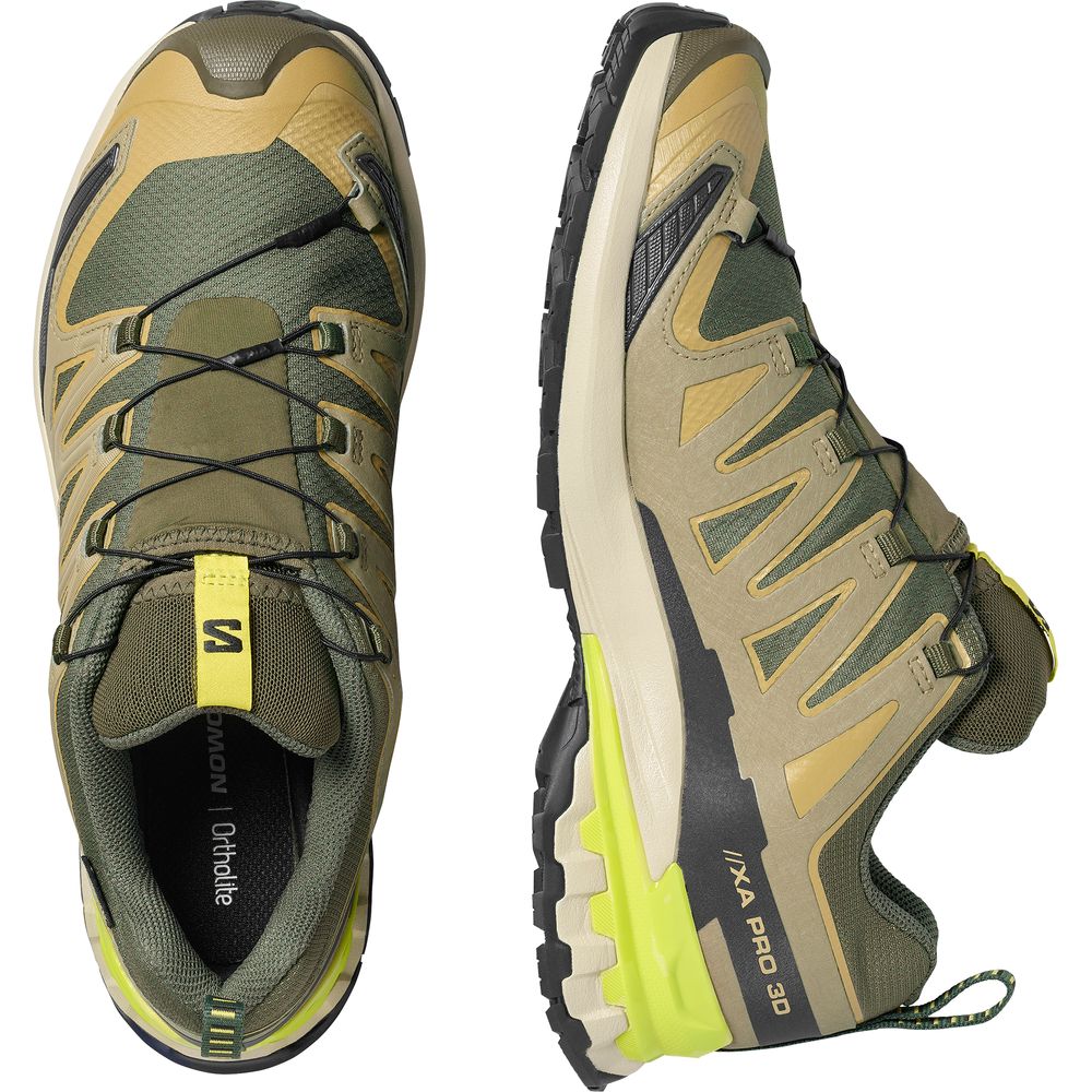 Salomon Shoes XA Pro 3D V9 GTX Herren Trailrunningschuh Grape Leaf/aloe/a grape-leaf-aloe-acid-lime Produktbild 5