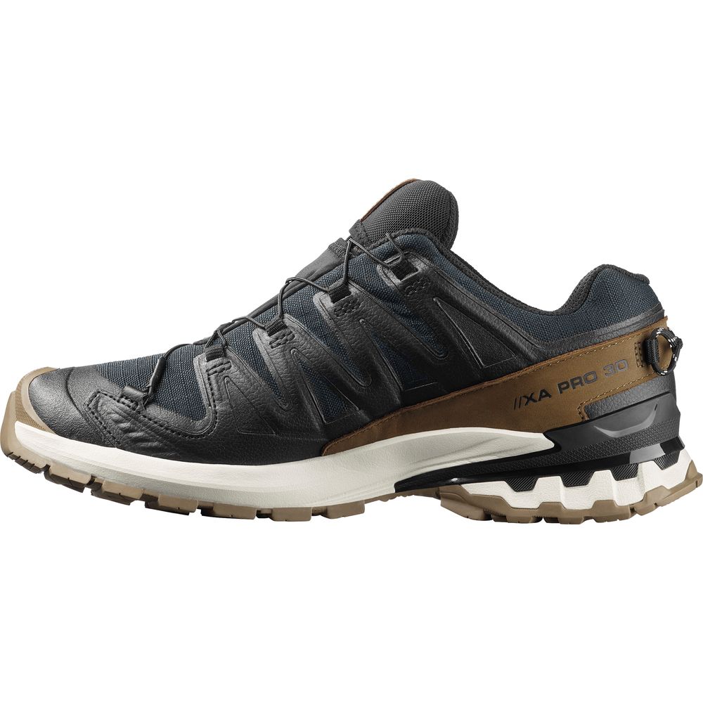 Salomon Shoes XA Pro 3D V9 GTX Lifelong Herren Trailrunningschuh black-coyote-brown-vanilla-ice Produktbild 4