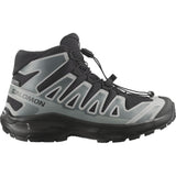 Salomon Shoes XA Pro Mid WP J  Kinder Wanderschuh black/sedona sage/wrought iron Produktbild 0