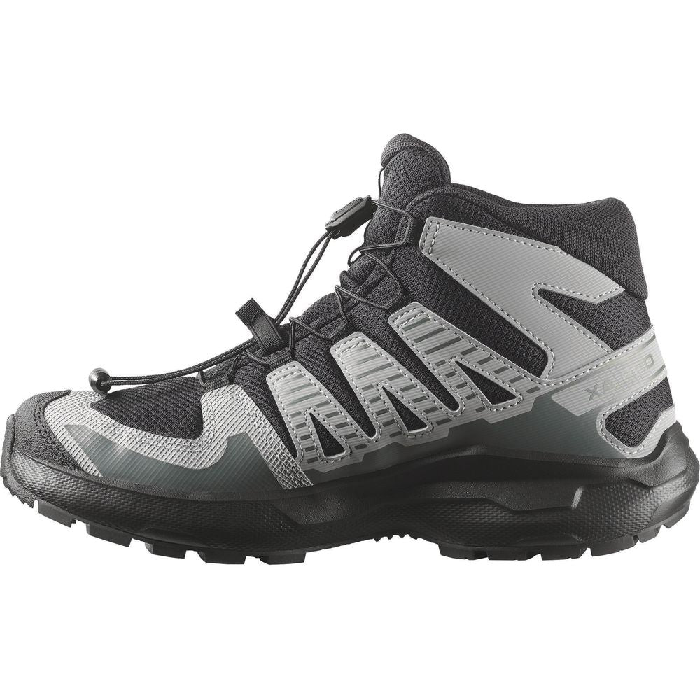 Salomon Shoes XA Pro Mid WP J  Kinder Wanderschuh black/sedona sage/wrought iron Produktbild 4