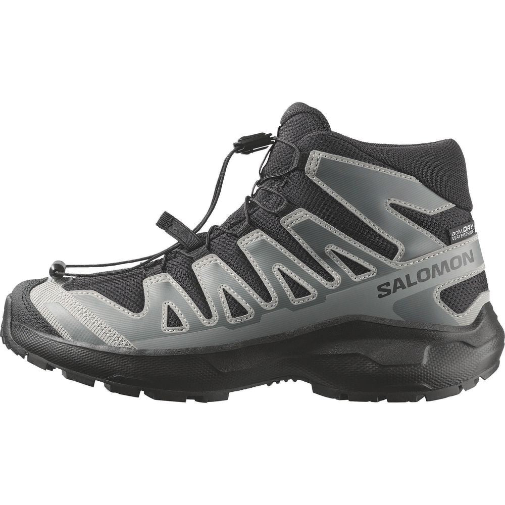Salomon Shoes XA Pro Mid WP J  Kinder Wanderschuh black/sedona sage/wrought iron Produktbild 6