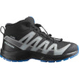 Salomon Shoes XA Pro V8 Mid WP Kinder Trailrunningschuh Black/mnment/fr black-monument-french-blue Produktbild 0