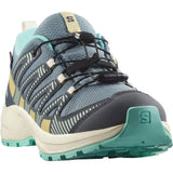 Salomon Shoes XA Pro V8 Waterproof Kinder Trailrunningschuh trooper turbulence aruba blue Produktbild 2