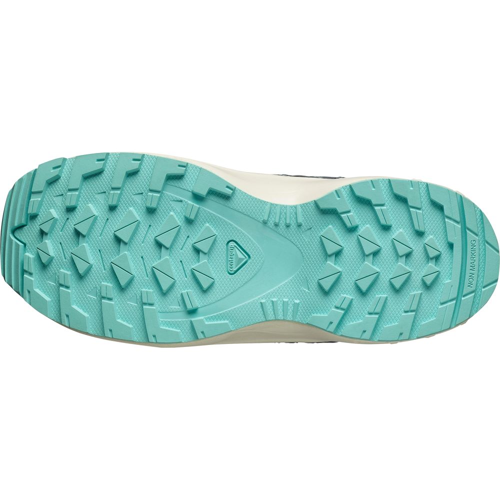 Salomon Shoes XA Pro V8 Waterproof Kinder Trailrunningschuh trooper turbulence aruba blue Produktbild 4