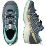 Salomon Shoes XA Pro V8 Waterproof Kinder Trailrunningschuh trooper turbulence aruba blue Produktbild 5