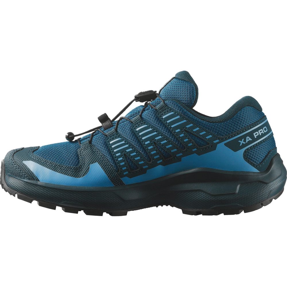 Salomon Shoes XA Pro WP Kinder Wanderschuh mykonos blue/gibraltar sea/ojos del Produktbild 4
