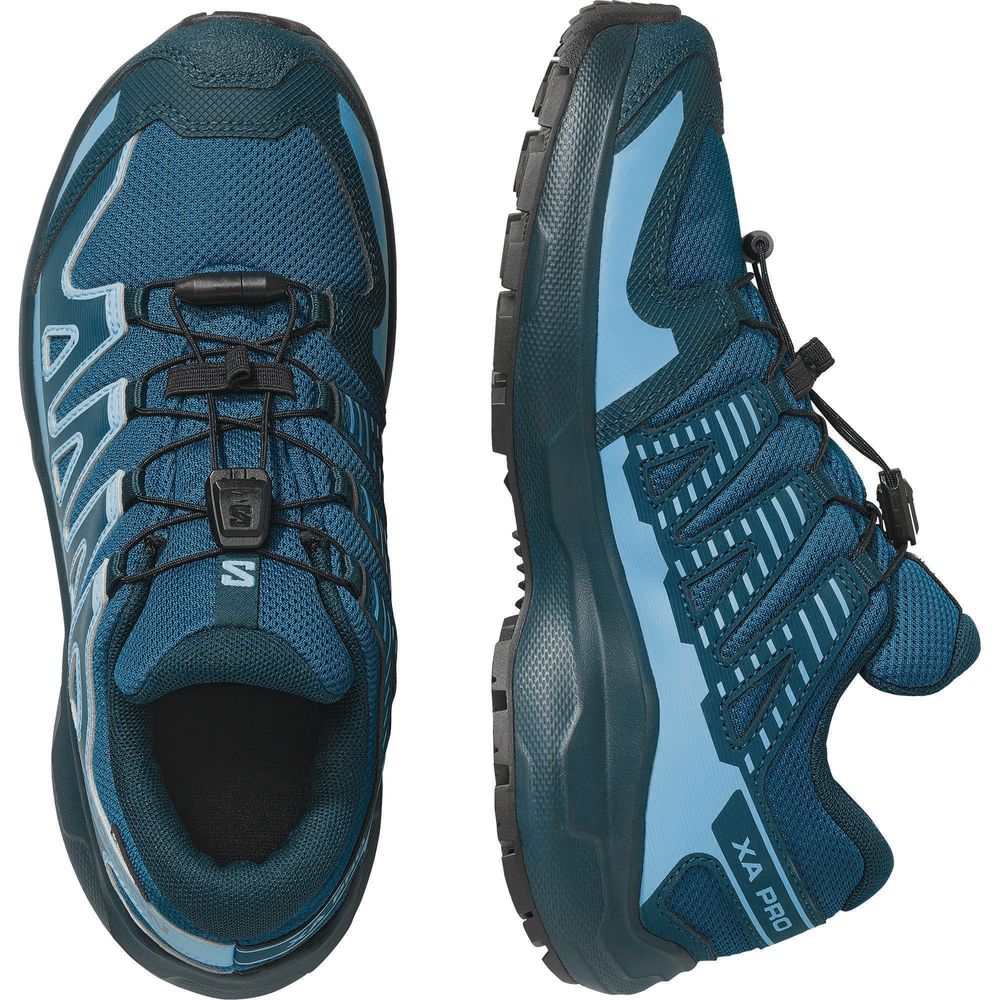 Salomon Shoes XA Pro WP Kinder Wanderschuh mykonos blue/gibraltar sea/ojos del Produktbild 5