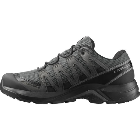 Salomon Shoes X-Adventure Recon GTX Herren Wanderschuh asphalt castlerock black Produktbild 1
