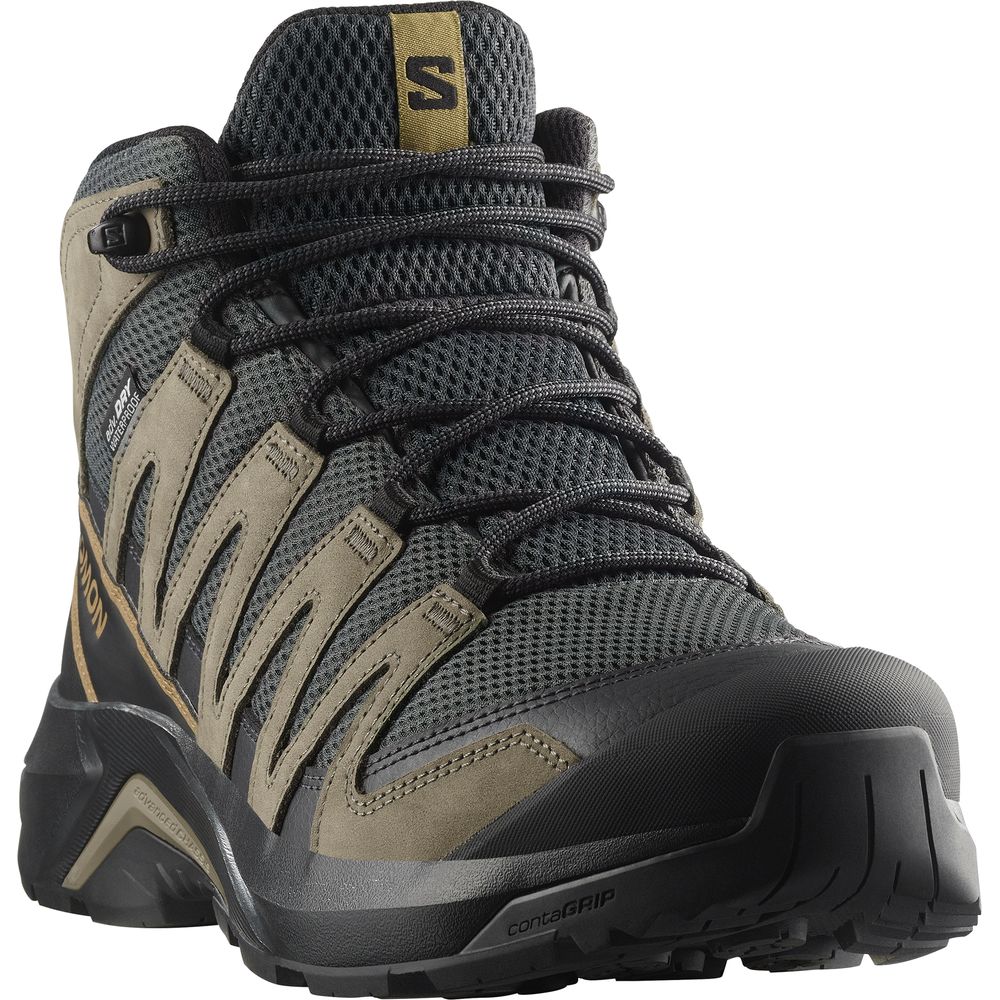 Salomon Shoes X-Adventure Recon Mid GTX  Herren Wanderschuh Asphal/f asphalt falcon coyote brown Produktbild 2