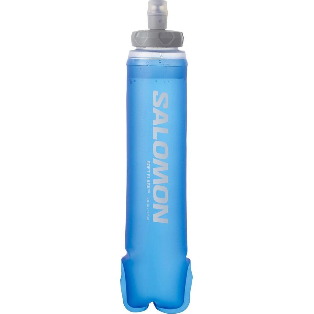 Salomon Soft Flask 500ml/17oz 42 Trinkflasche clear-blue Produktbild 0