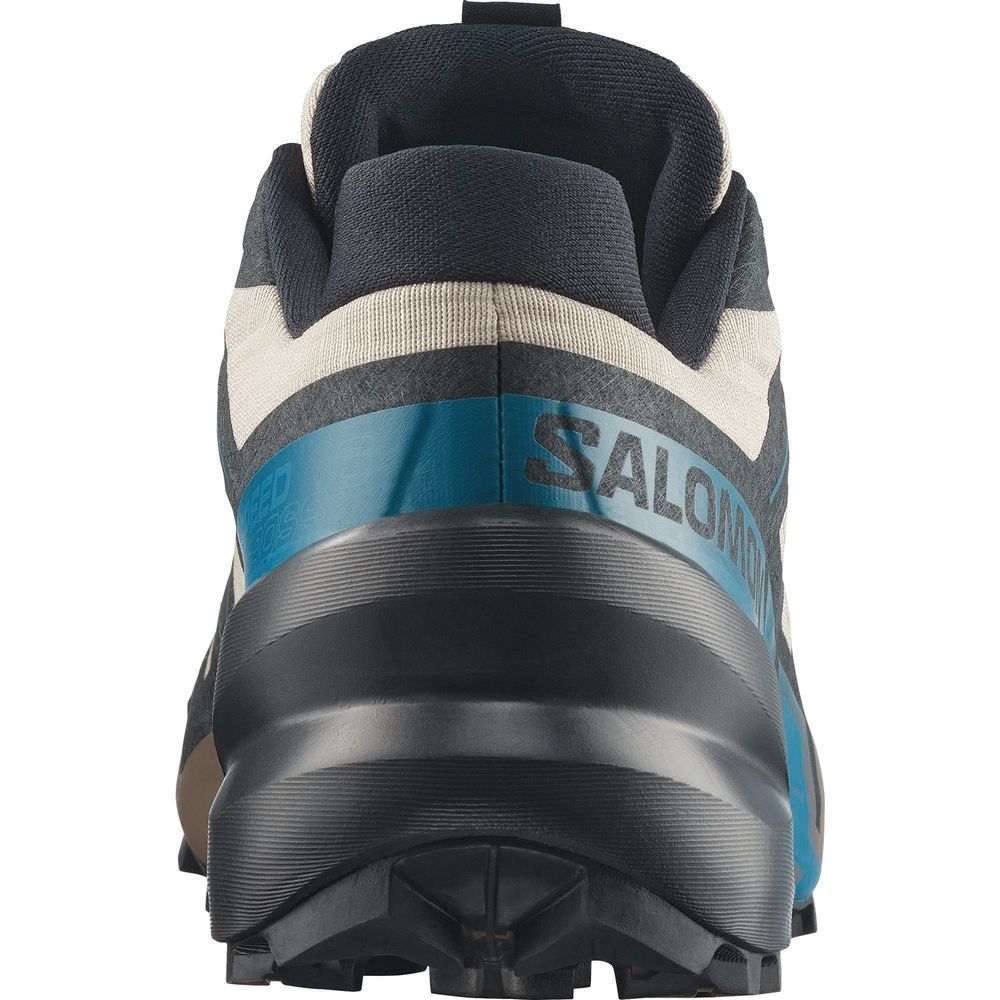 Salomon Speedcross 6 Herren Trailrunningschuh oxford tan/black/mykonos blue Produktbild 2
