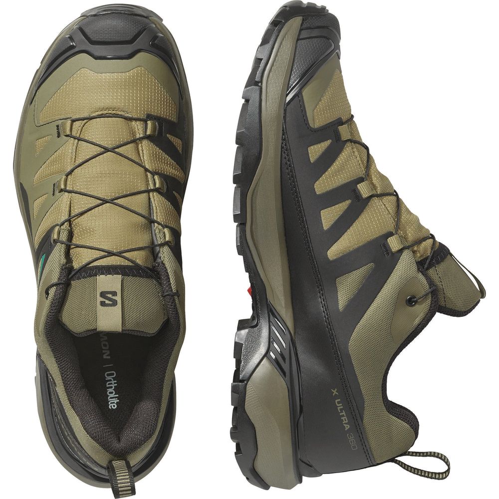 Salomon X Ultra 360 GTX Herren Wanderschuh olive night/black/martini olive Produktbild 5