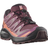 Salomon XA PRO Waterproof Kinder Wanderschuh huckleberry-black-nectarine Produktbild 1