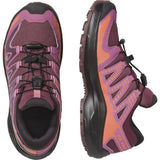Salomon XA PRO Waterproof Kinder Wanderschuh huckleberry-black-nectarine Produktbild 5