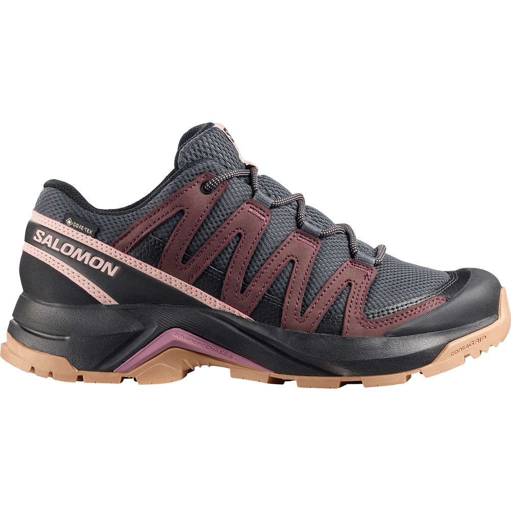 Salomon X-Adventure Recon GTX W 9 Damen Wanderschuh Nine Iron/Huckleberry/Shadow Gray Produktbild 0