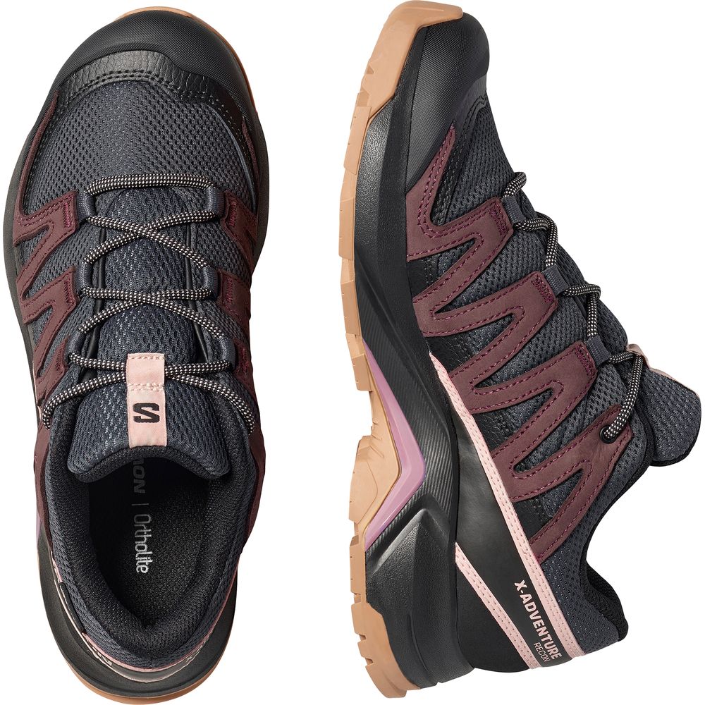 Salomon X-Adventure Recon GTX W 9 Damen Wanderschuh Nine Iron/Huckleberry/Shadow Gray Produktbild 5