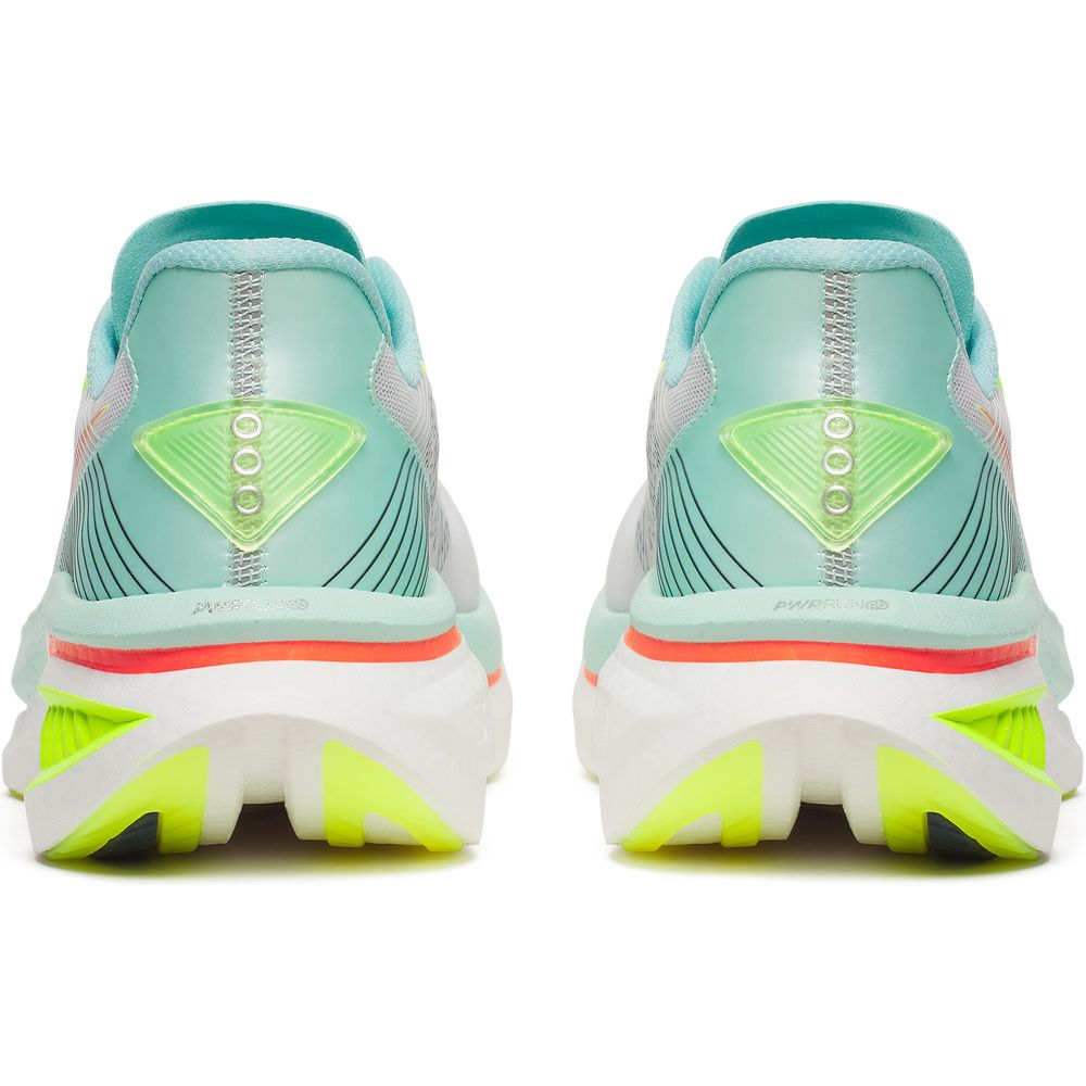 Saucony Endorphin Azura Damen Laufschuh white/splash Produktbild 3