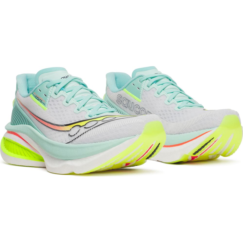 Saucony Endorphin Azura Damen Laufschuh white/splash Produktbild 5