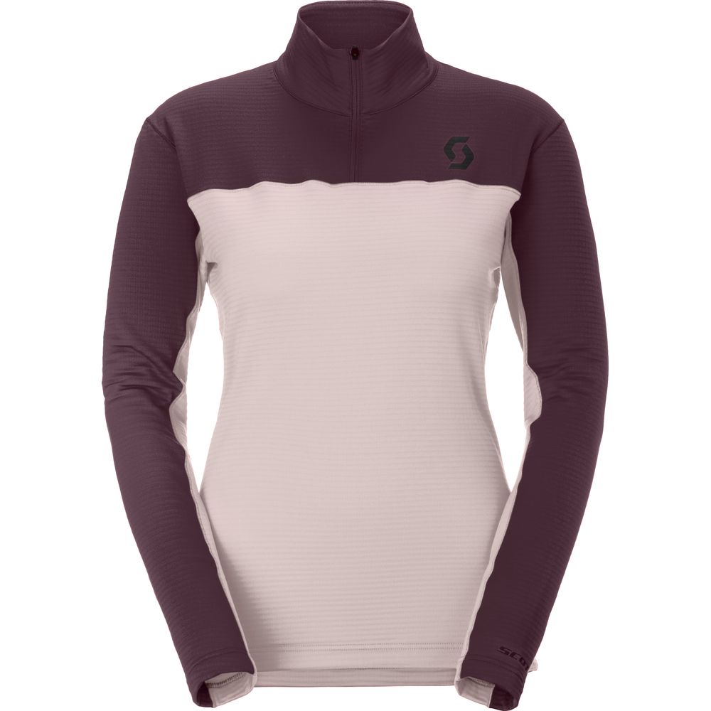 Scott Sco Defined Light Damen Midlayer Pullover wax-pink-cocoa-red Produktbild 0