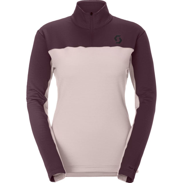 Scott Sco Defined Light Damen Midlayer Pullover wax-pink-cocoa-red Produktbild 0
