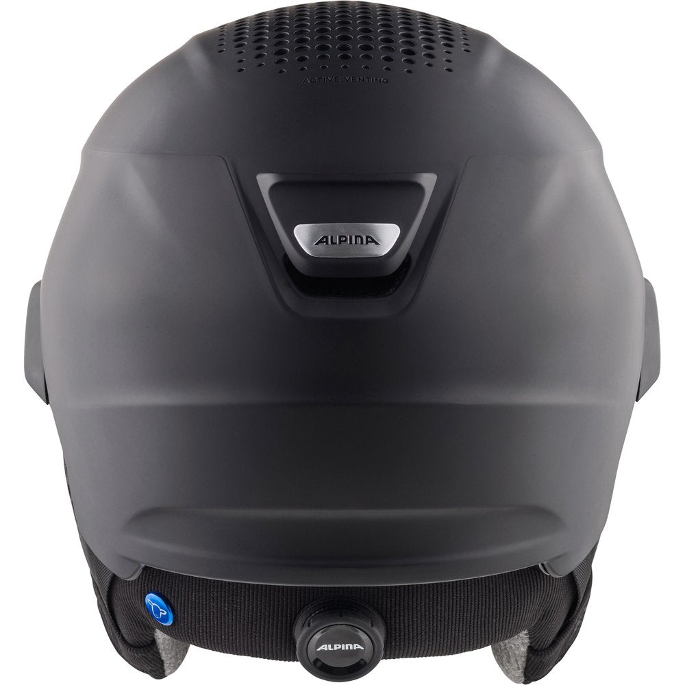Alpina Alto Q-Lite Skihelm matt schwarz Produktbild 1
