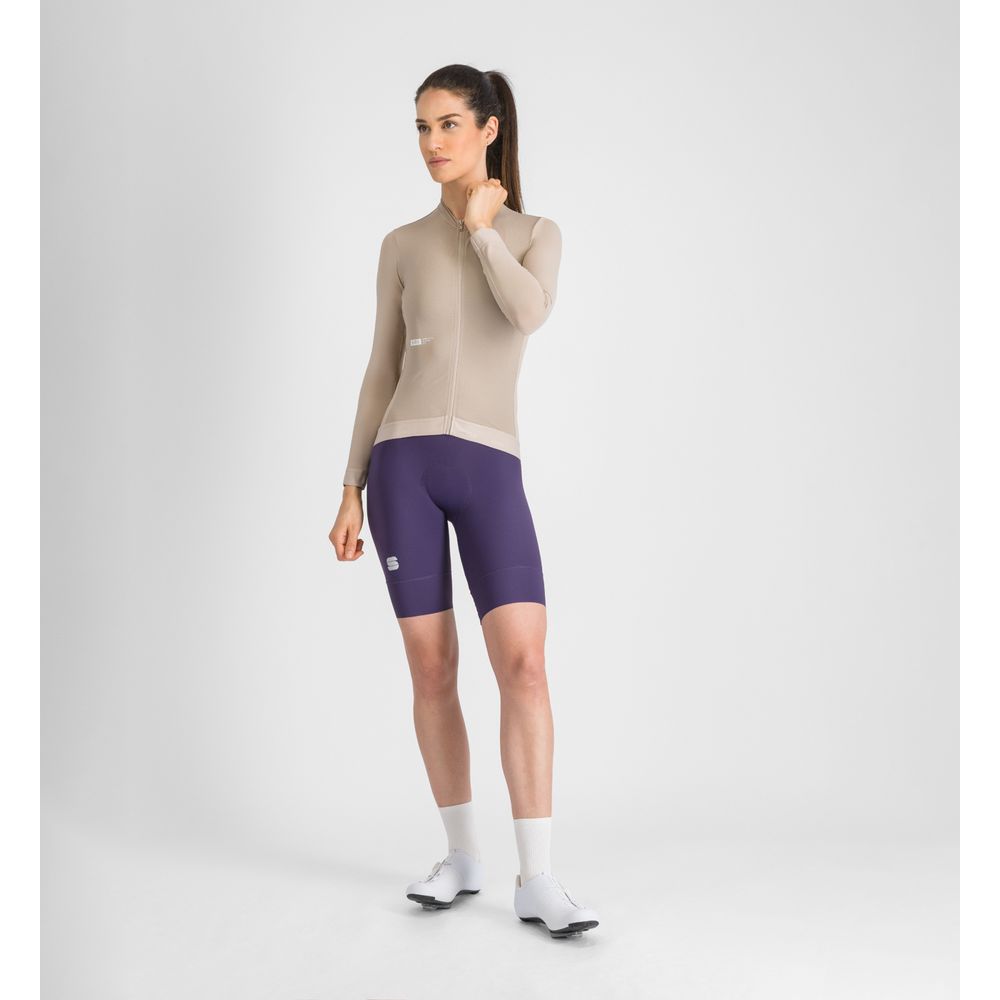Sportful SRK W Jersey LS Damen Fahrradtrikot sand Produktbild 4