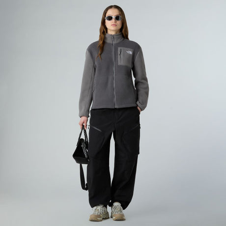 The North Face Damen Yumiori Full Zip Fleecejacke anthracite grey smoked Produktbild 1
