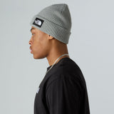 The North Face Salty Lined Beanie Herren Mütze tnf light grey heather Produktbild 3