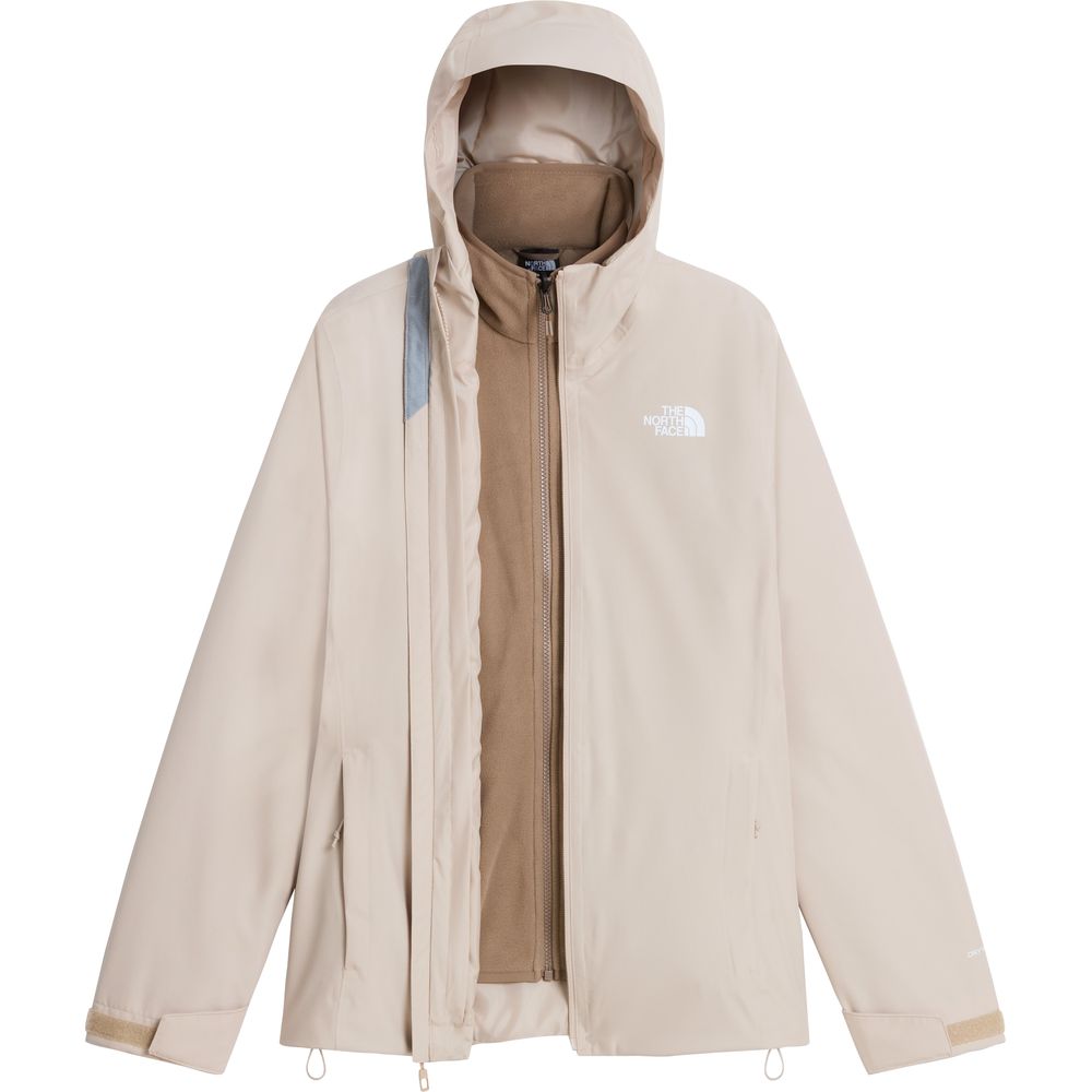 The North Face W Quest Mono Triclimate Damen Doppeljacke timeless taupe/garnet Produktbild 0